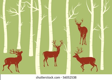 Deers - change the color is one click of mouse