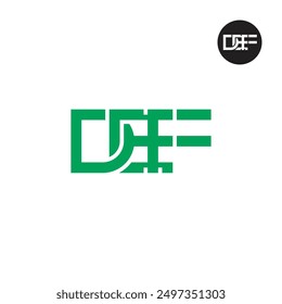 DEF Logo Letter Monogram Design