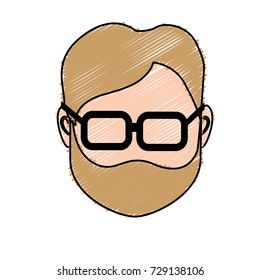 default avatar man to social user
