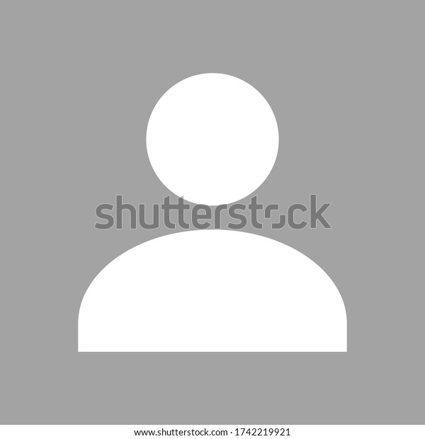 Default Avatar Profile Flat Icon Social Stock Vector (Royalty Free ...