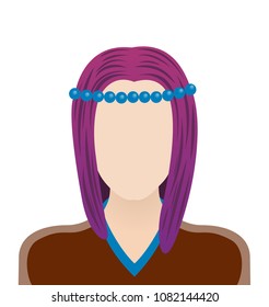 Default avatar profile icon in color.