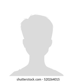 Default avatar profile icon. Gray placeholder.