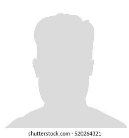 Default avatar profile icon. Gray placeholder.