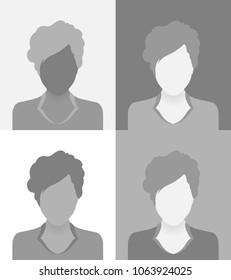 Default avatar profile icon. Grey photo placeholder.