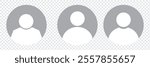 Default avatar profile icon. Social media user image. Gray avatar icon. Blank profile silhouette. Vector illustration