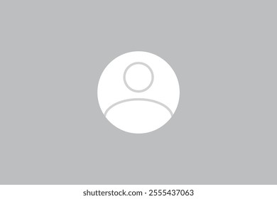 Default Avatar Profile Icon, Social Media User Vector
