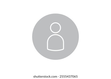 Default Avatar Profile Icon, Social Media User Vector