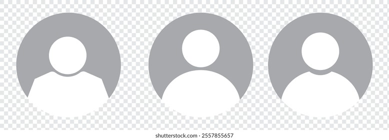 Default avatar profile icon. Social media user image. Gray avatar icon. Blank profile silhouette. Vector illustration