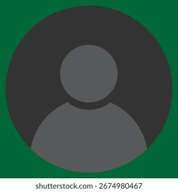 Icono de perfil de avatar predeterminado. Imagen de usuario de medios sociales. Icono de avatar gris. Silueta de perfil en blanco. Ilustración vectorial