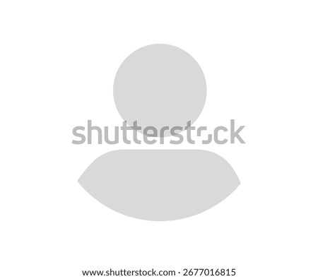 Default avatar profile icon. Social media user image vector design and illustration.

