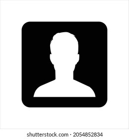 Default avatar profile icon vector