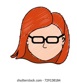 default avatar woman to social user