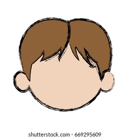 default little face boy cute child