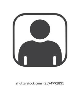 Default profile picture icon. User sign and symbol,  Avatar, Photo placeholder. Vector illustration