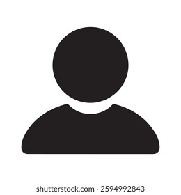 Default profile picture icon. User sign and symbol,  Avatar, Photo placeholder. Vector illustration
