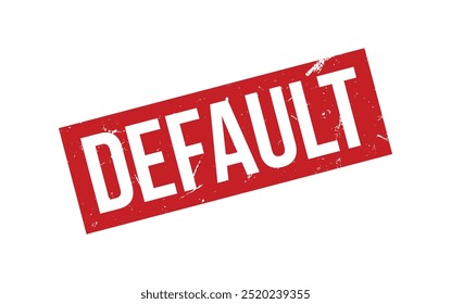 Default Rubber Stamp Seal Vector