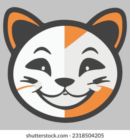 Standard-Logodesign mit einfachem Lächeln
  

