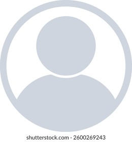 Default User Avatar Image in High Resolution