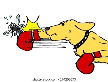 defeat a mosquito