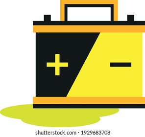 Defective battery. Battery problems. Car battery.