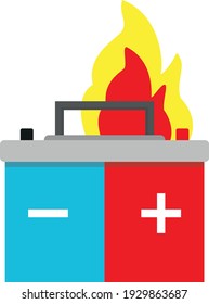 Defective battery. Battery problems. Car battery.