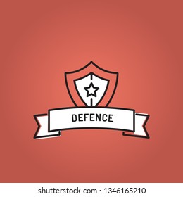 DEFENCE LINE ICON SET