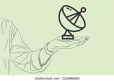 Defence networks data icon vector design