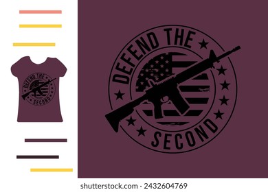 Defend the second t shirt design