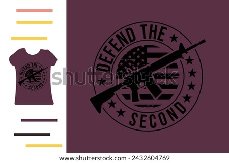 Defend the second t shirt design