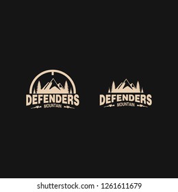 Defenders Mountain, Security Mountain, Holiday, Firearms, Vector - Illustration