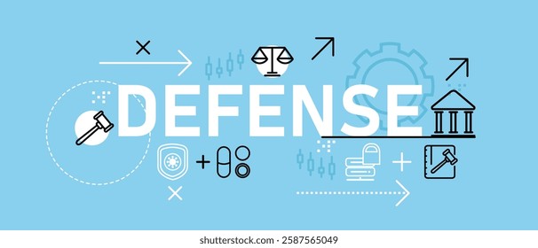 Defense conceptual access verification cybersecurity healthcare medicine treatment pharmacy insurance law threat protection security court judgement information privacy shield guard icon concept