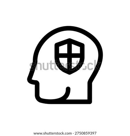 Defense Protection Security Shield Guardian Icon Design