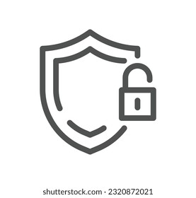 Defense related icon outline and linear vector.