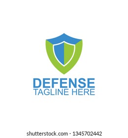 Defense, Shield Logo Template