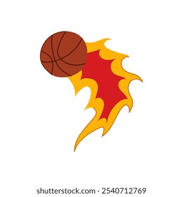 Dibujos animados de baloncesto de velocidad de defensa. Pivote ofensivo, bloque de salto, signo de baloncesto de velocidad de defensa de la cancha de robo. Ilustración vectorial de símbolo aislado