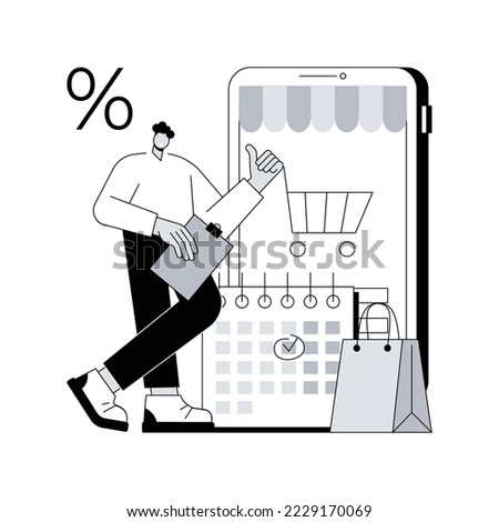 Deferment of payment abstract concept vector illustration. Net payment terms, buy now pay later, student loan dept, financial hardship, qualify for deferment, credit score range abstract metaphor.