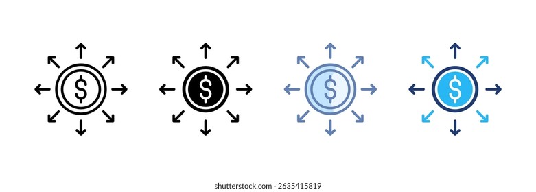 Defi Icon Set Multiple Style Collection