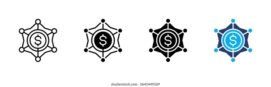 Defi icon sheet multiple style collection