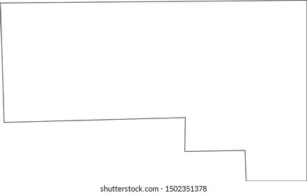 Defiance County Map In Ohio State