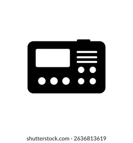 Defibrillator Device with Buttons for Emergency Heart Treatment