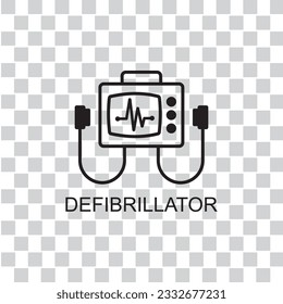 defibrillator icon , medical icon vector