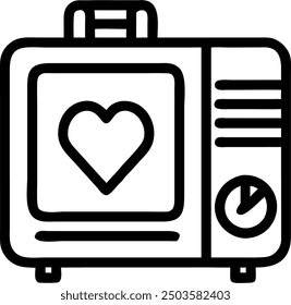 The Defibrillator icon represents a crucial medical device used to restore normal heart rhythm in cases of cardiac arrest.