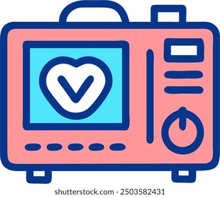 The Defibrillator icon represents a crucial medical device used to restore normal heart rhythm in cases of cardiac arrest.