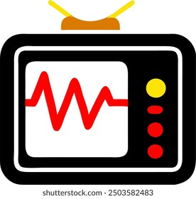 The Defibrillator icon represents a crucial medical device used to restore normal heart rhythm in cases of cardiac arrest.