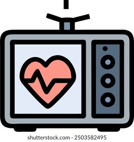 The Defibrillator icon represents a crucial medical device used to restore normal heart rhythm in cases of cardiac arrest.