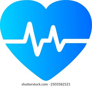 Das Defibrillator-Symbol stellt ein wichtiges medizinisches Gerät dar, mit dem bei Herzstillstand der normale Herzrhythmus wiederhergestellt wird.