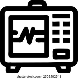 The Defibrillator icon represents a crucial medical device used to restore normal heart rhythm in cases of cardiac arrest.