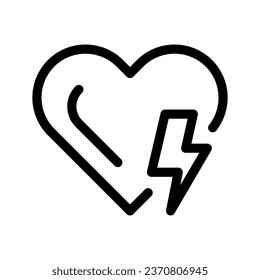 Defibrillator Icon Vector Symbol Design Illustration