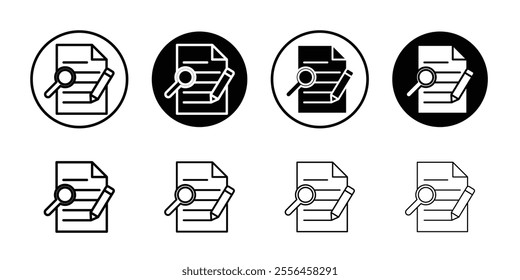 Define icon Art design illustration