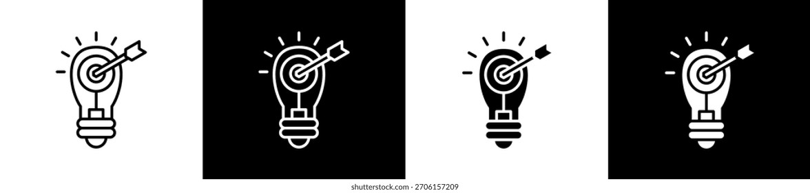 Definir conjunto de iconos en línea y estilo de glifo sobre fondo blanco y negro